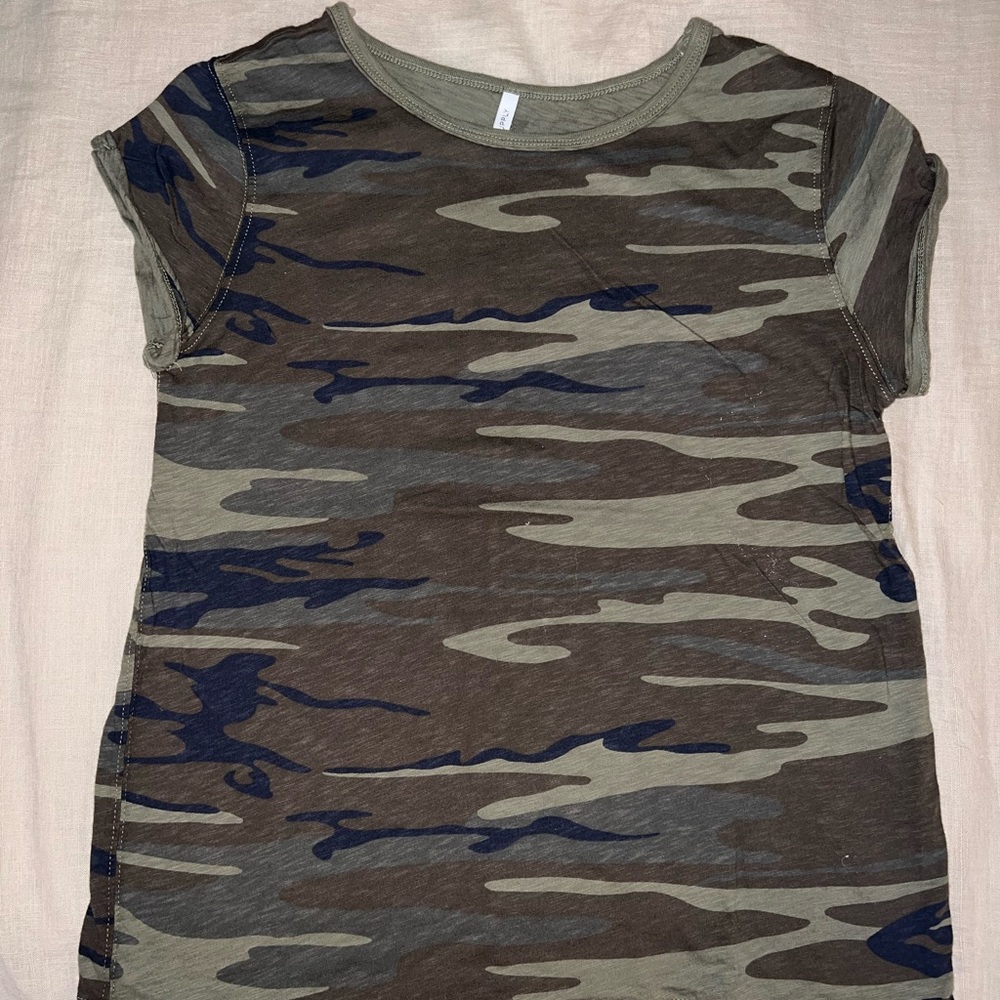 Womens Z Supply Camo Tee
